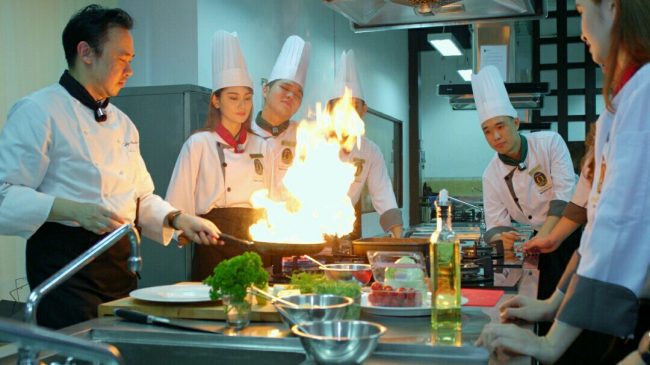 Cooking demonstration