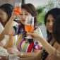 Women enjoying drink