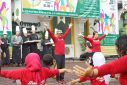 Mr. Dahlan Iskan exercising