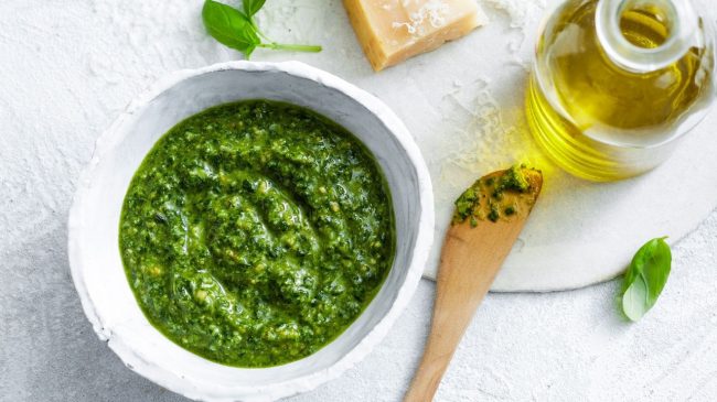 Classic pesto sauce