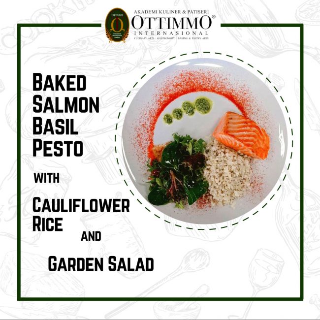 Baked Salmon Basil Pesto Baked Salmon Basil Pesto