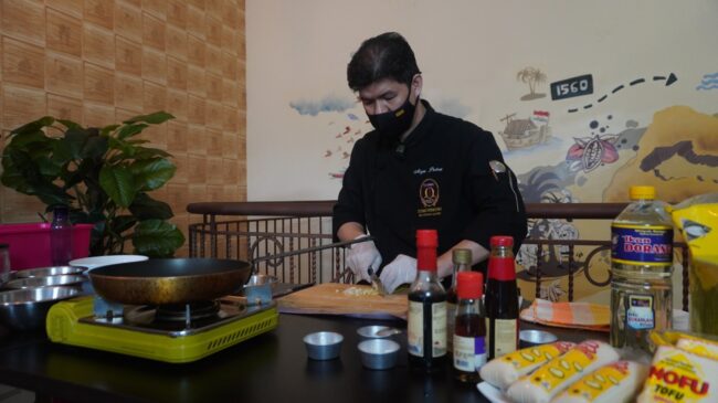 Cooking demonstration