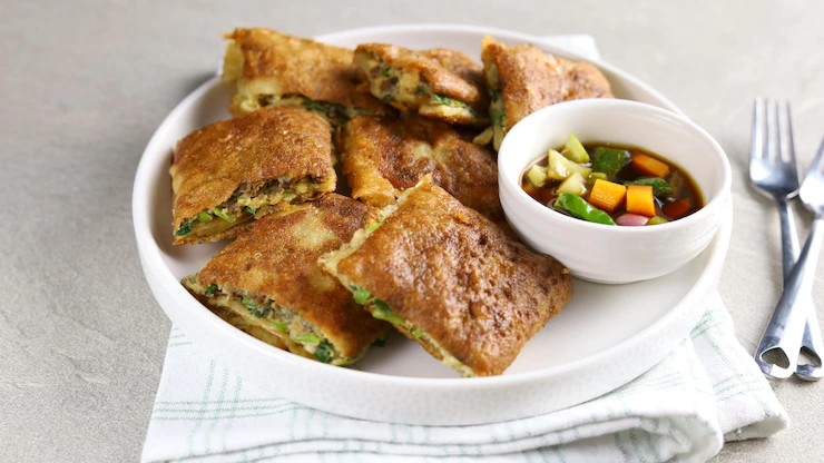 Savory martabak