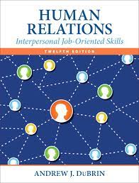 Humans Relations: Interpersonal Job-Oriented Skills